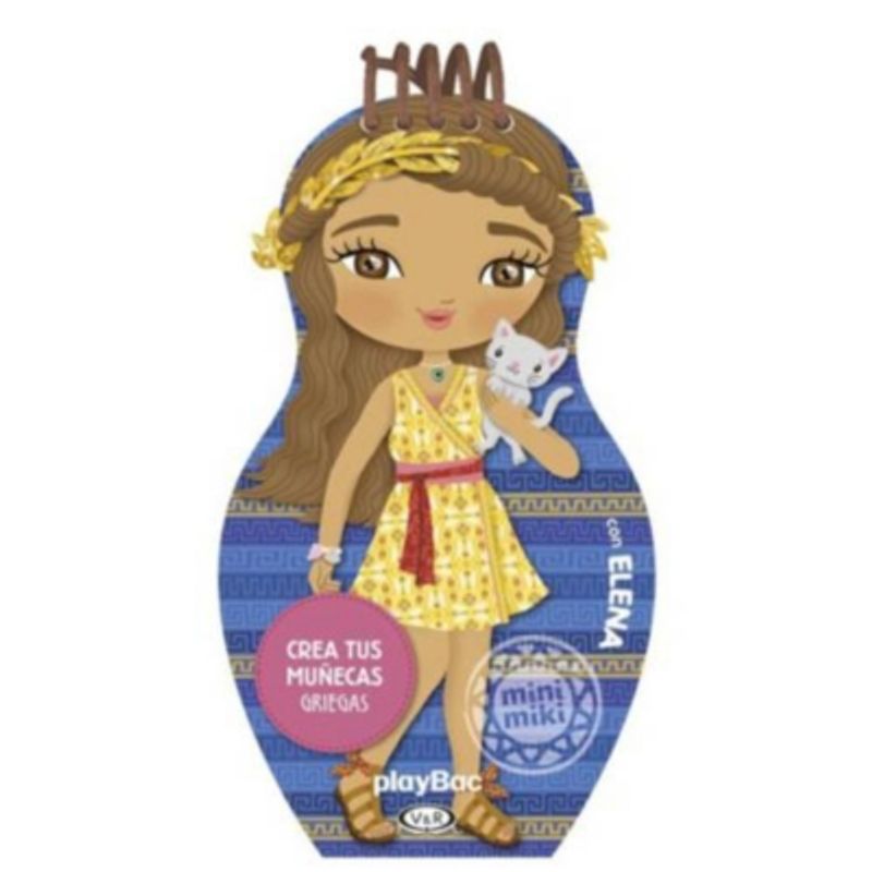VERGARA Y RIBA - Mini Miki Crea Tus Muñecas Griegas Con Elena