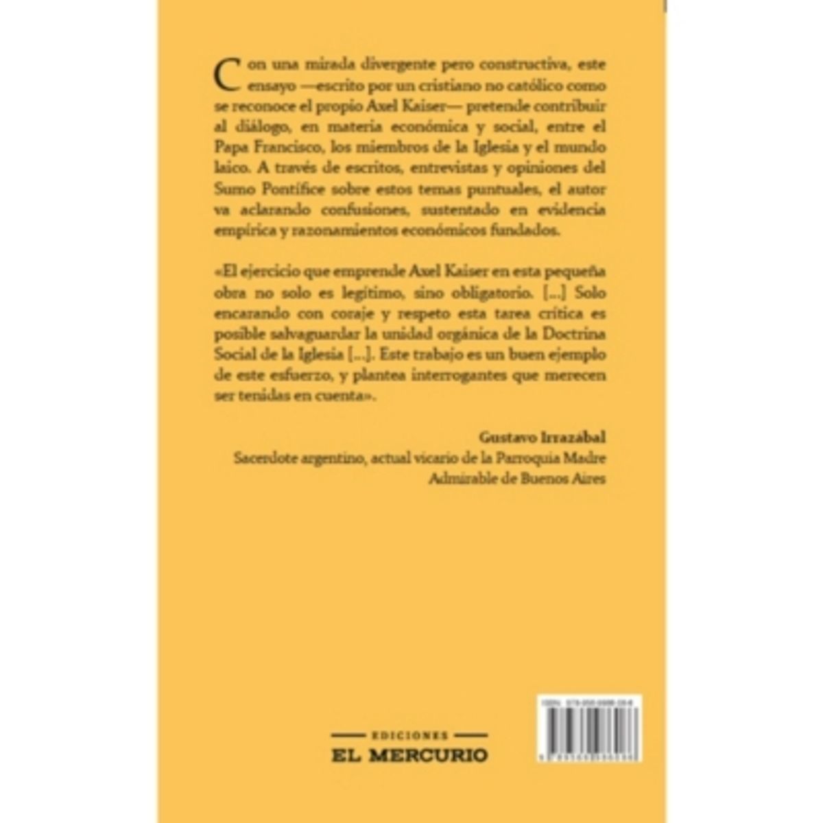 EL MERCURIO - El Papa Y El Capitalismo