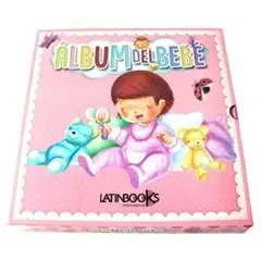 LATINBOOKS - Álbum Del Bebé - Rosado