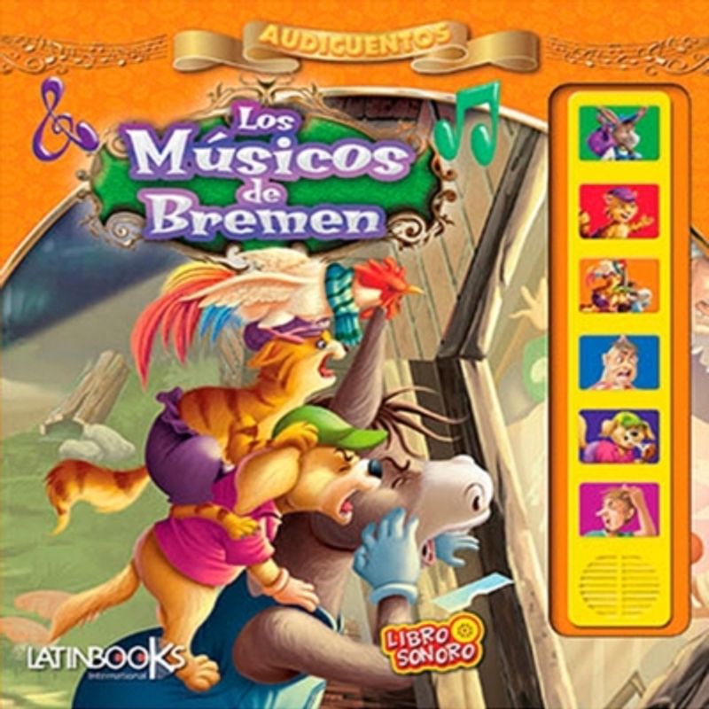 LATINBOOKS - Audicuentos - Los Músicos De Bremen