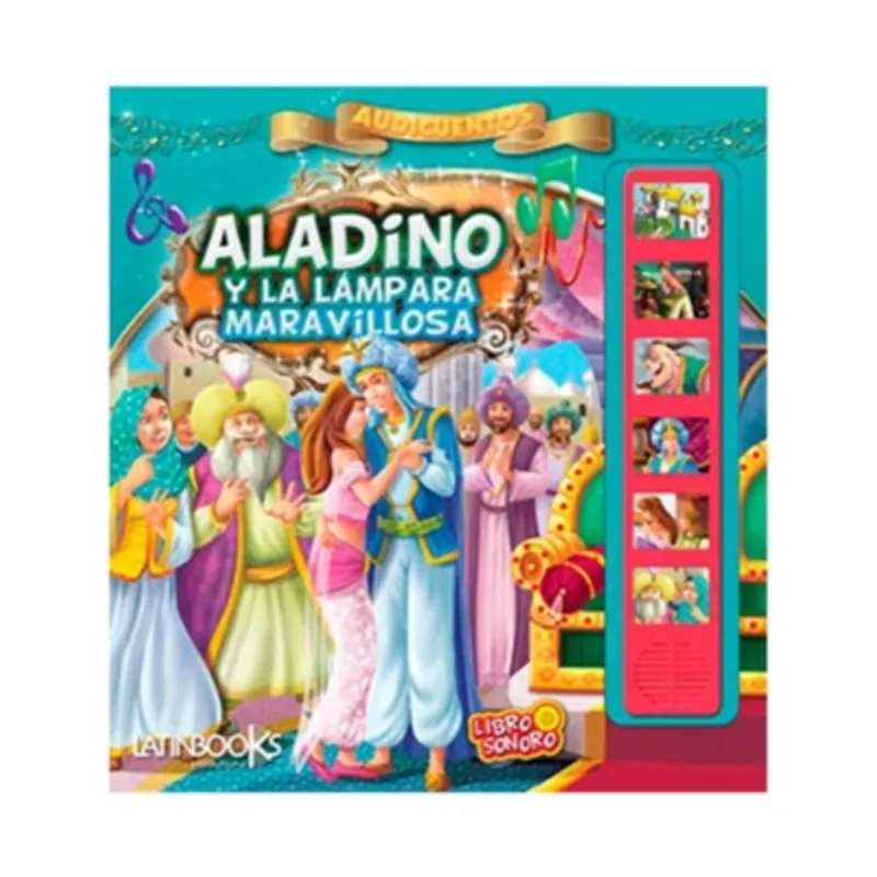 LATINBOOKS - Audicuentos - Aladino Y La Lámpara Maravillosa