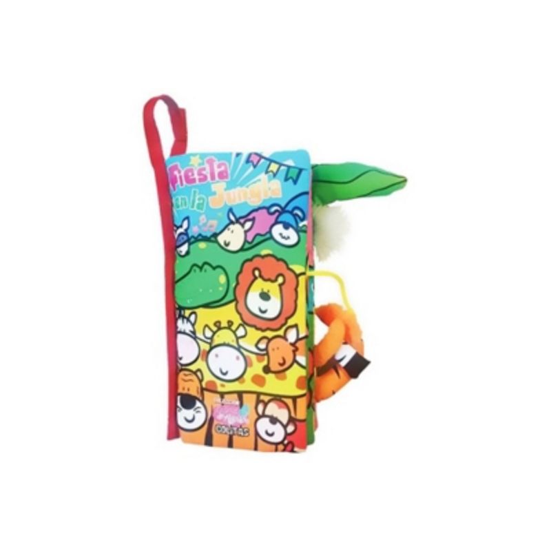 LATINBOOKS - Páginas De Algodón - Colitas Fiesta En La Jungla