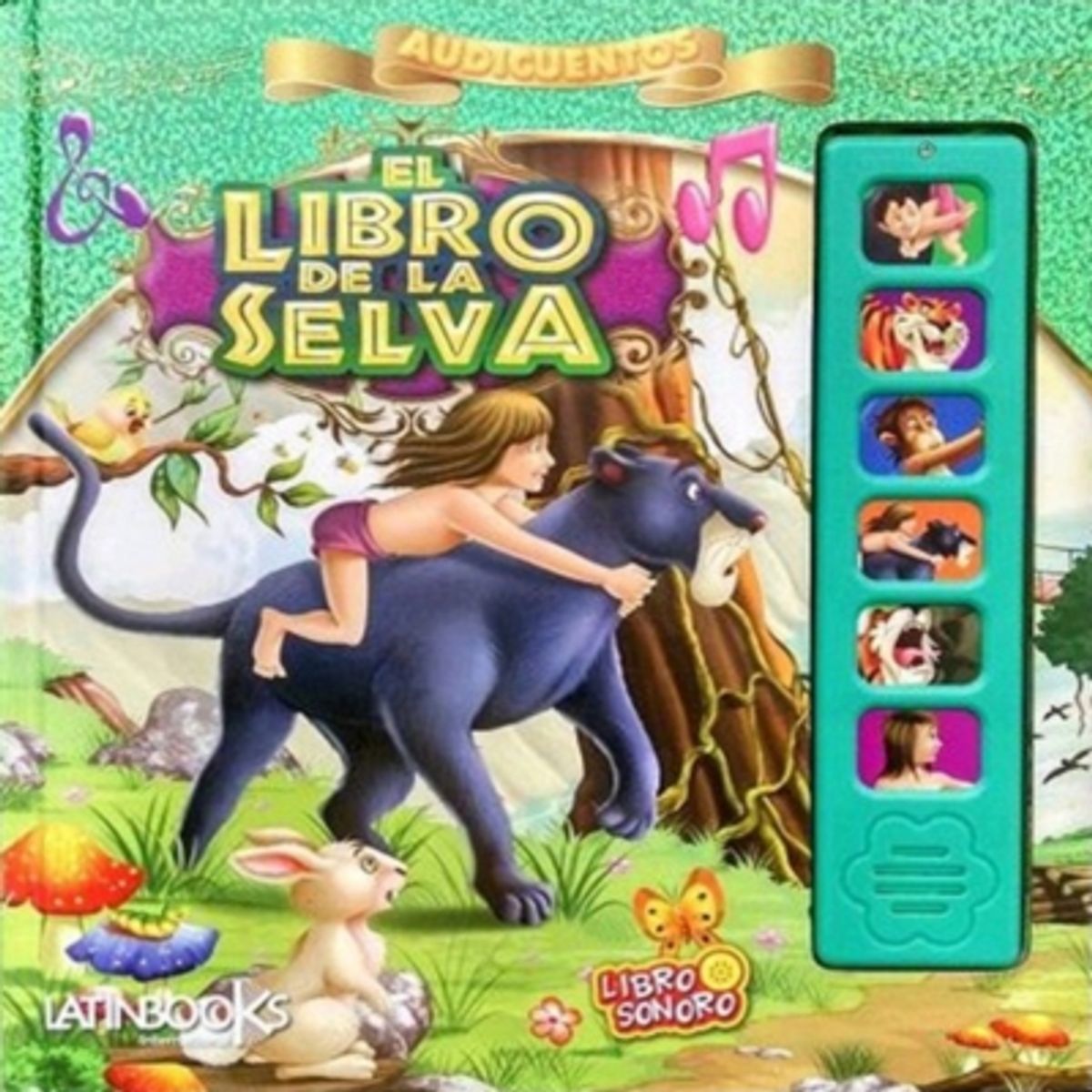 LATINBOOKS Audicuentos - El Libro De La Selva | Falabella Chile