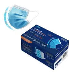 DEYSA CARE - Mascarillas Tipo IlR Con Nanotecnología, 50 Un. Celeste