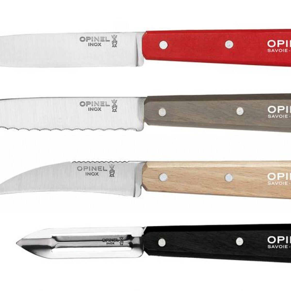 OPINEL - Cuchillos Opinel N°112 Los escenciales Loft - 4 unidades OPINEL