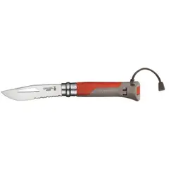 OPINEL - Cuchillo N°8 outdoor rojo