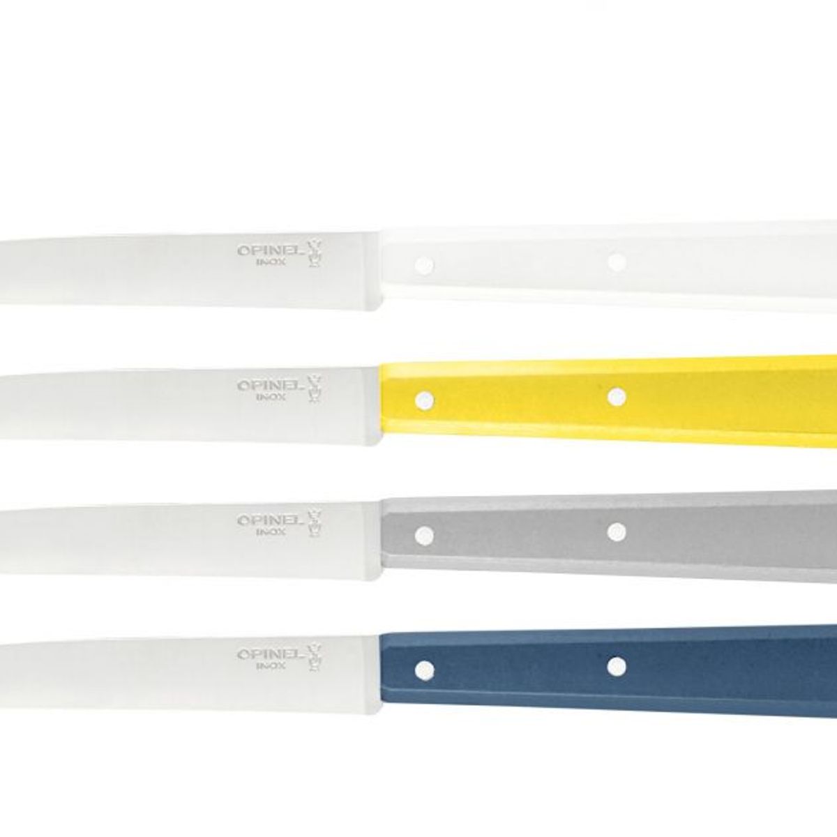 OPINEL - Cuchillos Opinel N°125 Mesa celeste - 4 unidades OPINEL