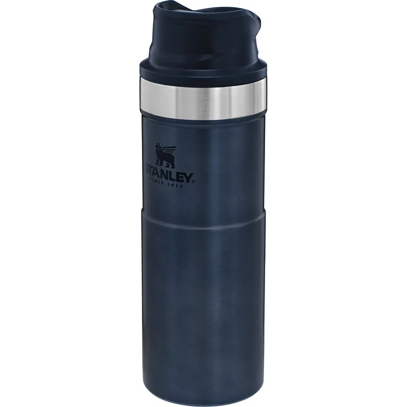 STANLEY - Stanley Travel Mug Azul Metalico - 473 ml - Azul Acero Claro