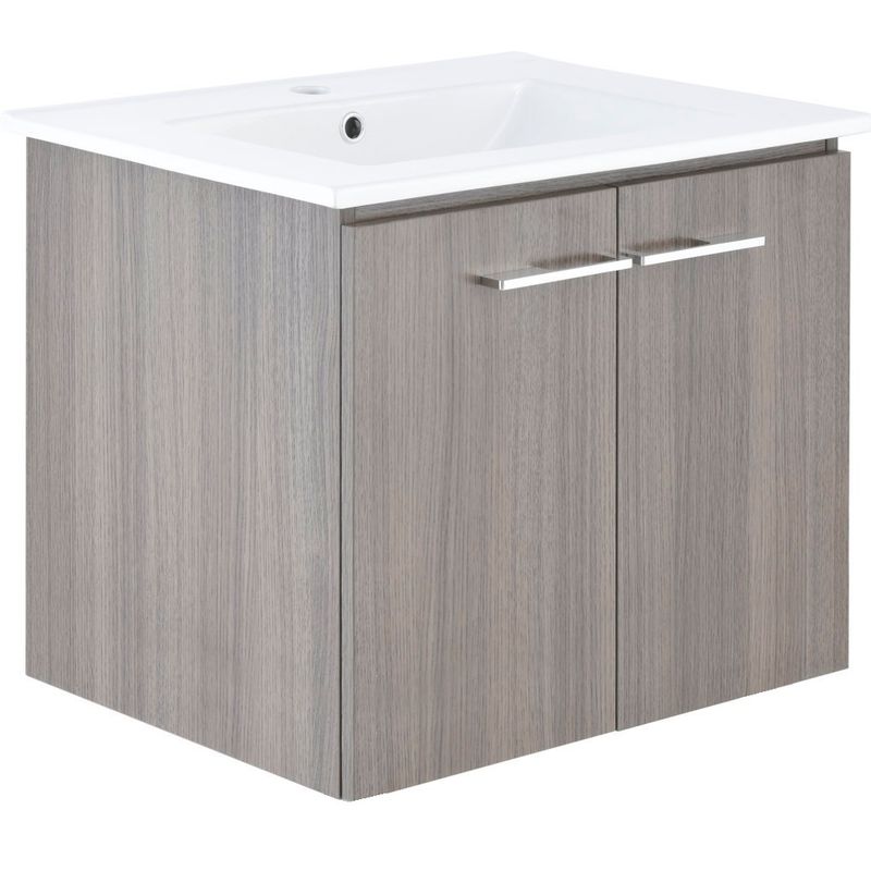DUSCHY - Mueble de baño Ebba Loza 75x45x45 2 puertas