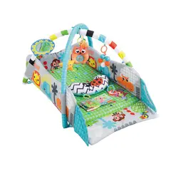 KANDY TOYS - Gimnasio Cuna Alfombra Acolchada Bebe Verde