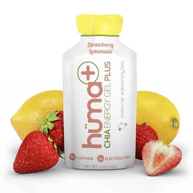HUMA - Gel Energético Huma Plus Strawberries & Lemonade (25mg Cafeina) HUMA