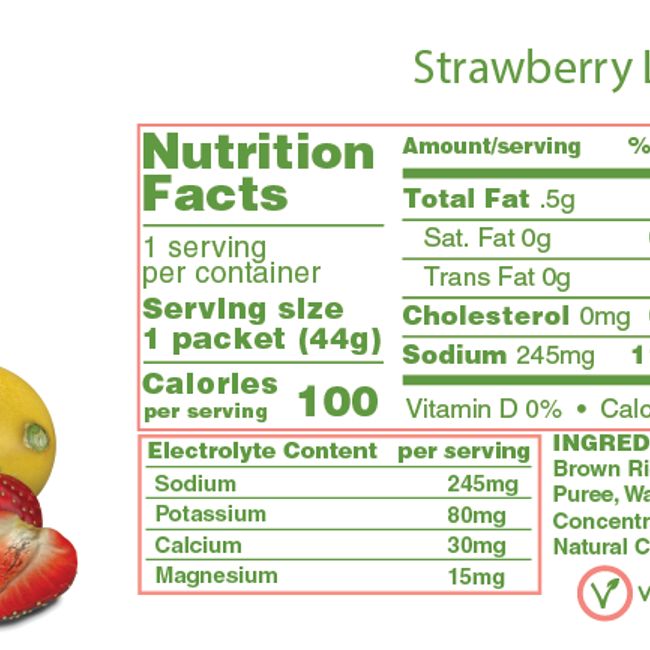HUMA - Gel Energético Huma Plus Strawberries & Lemonade (25mg Cafeina) HUMA