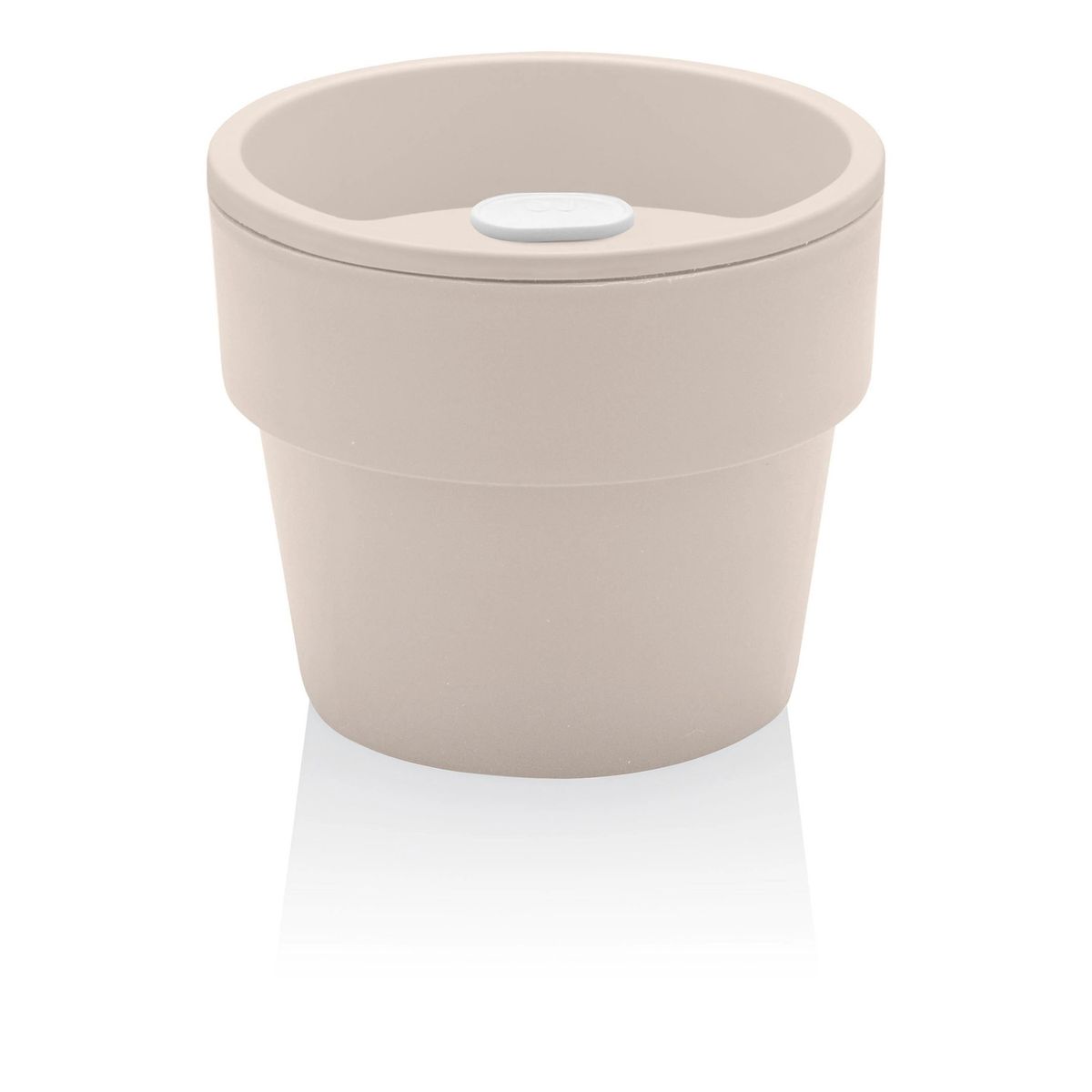 OU - Macetero Auto Riego Beige 1,6 Litros - Beige