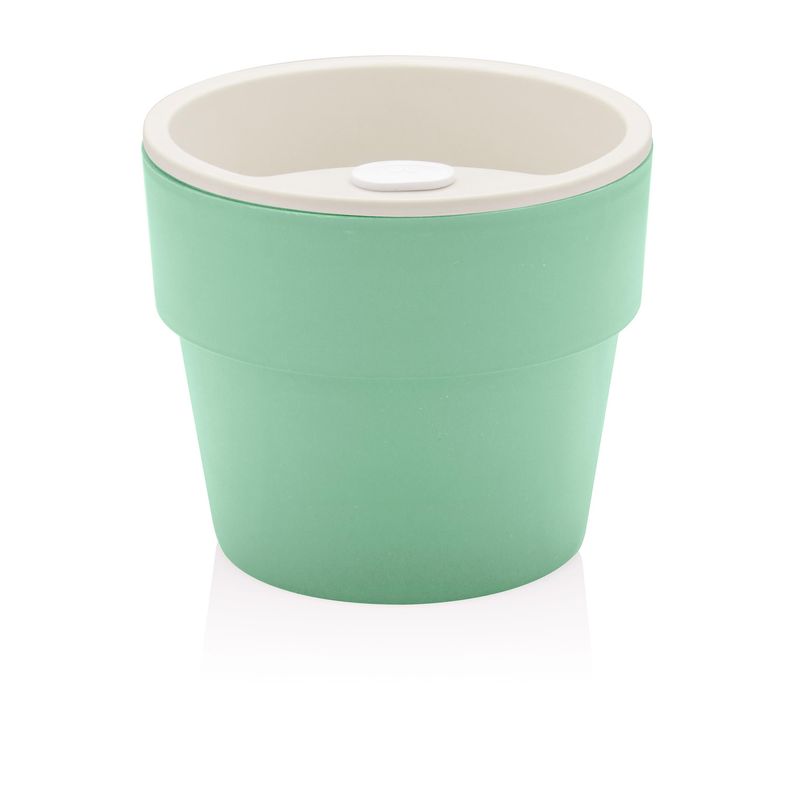 OU - Maceta Macetero autorriego verde menta 1,6 lt OU