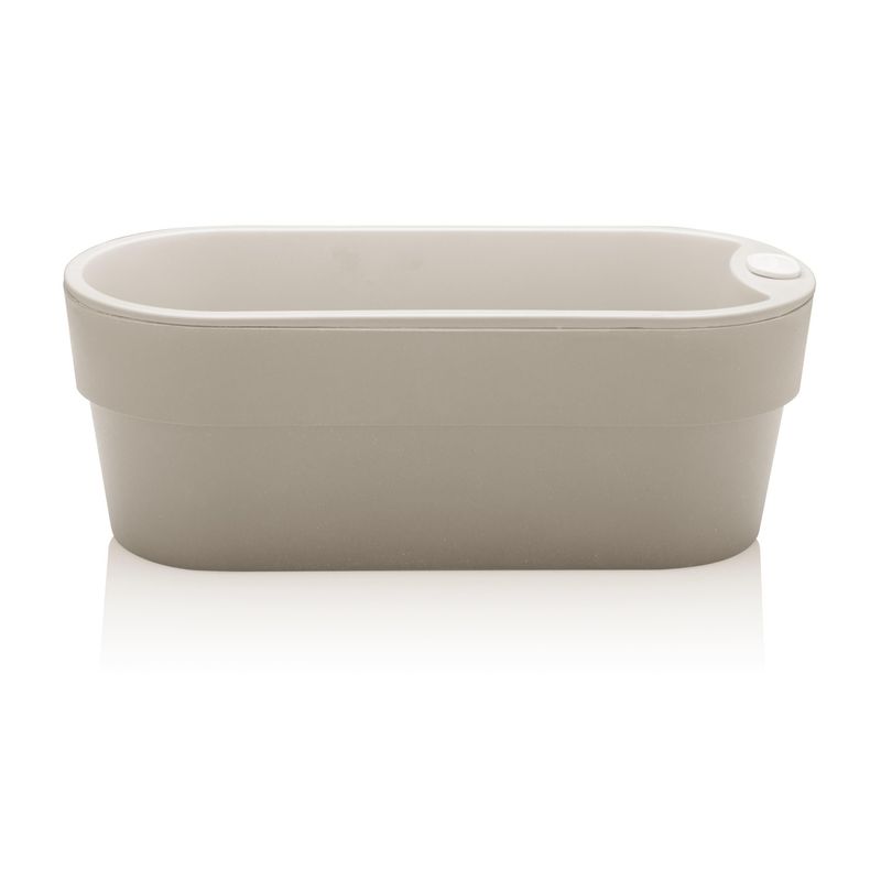 OU - Macetero Huerta Auto Riego Beige 1,75 Lt - Beige