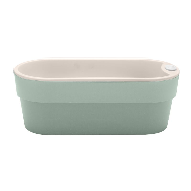 OU - Macetero Huerta Auto Riego Verde Menta 1,75 Lt - Verde