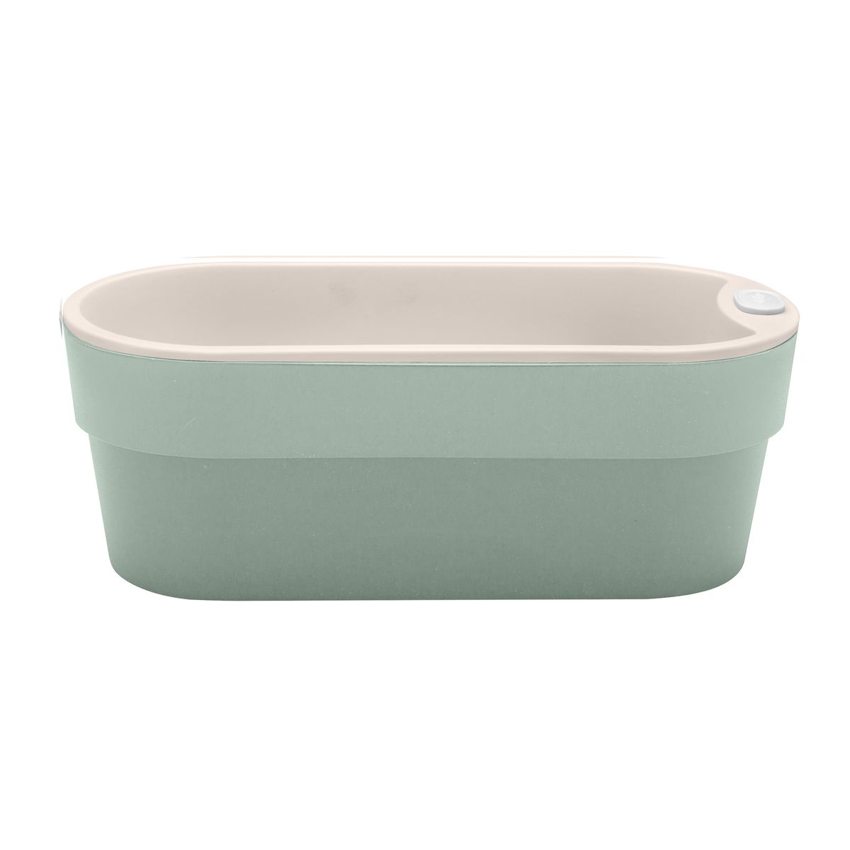 OU - Macetero Huerta Auto Riego Verde Menta 1,75 Lt - Verde