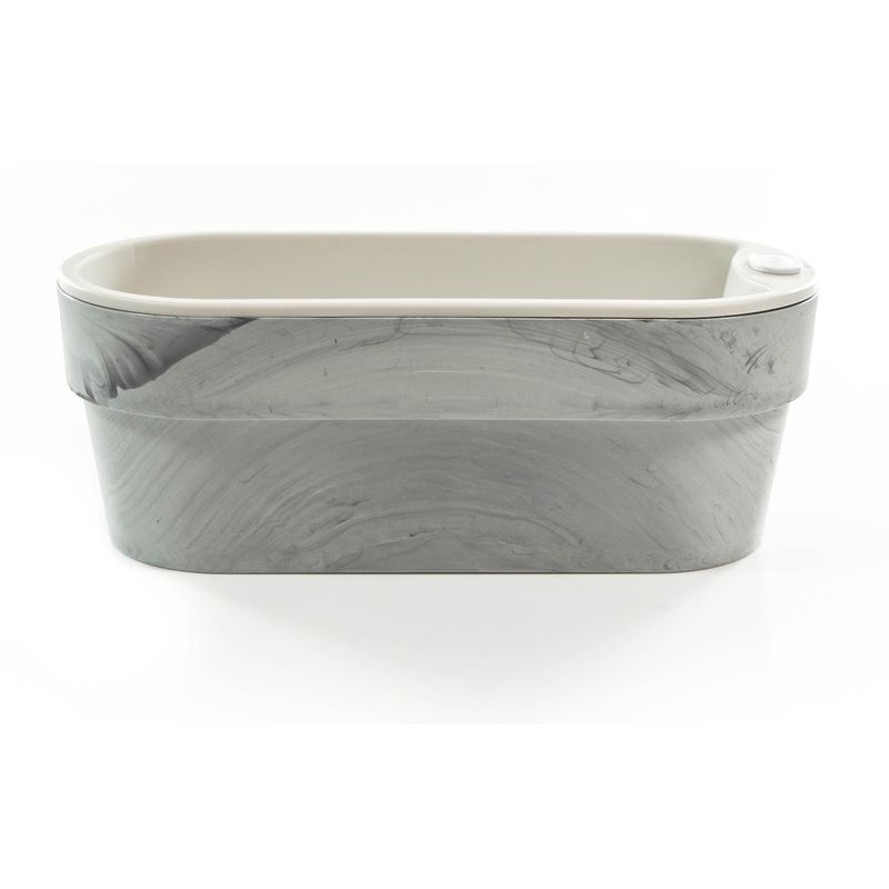 OU - Maceta Macetero autorriego concreto 1,75 lt OU