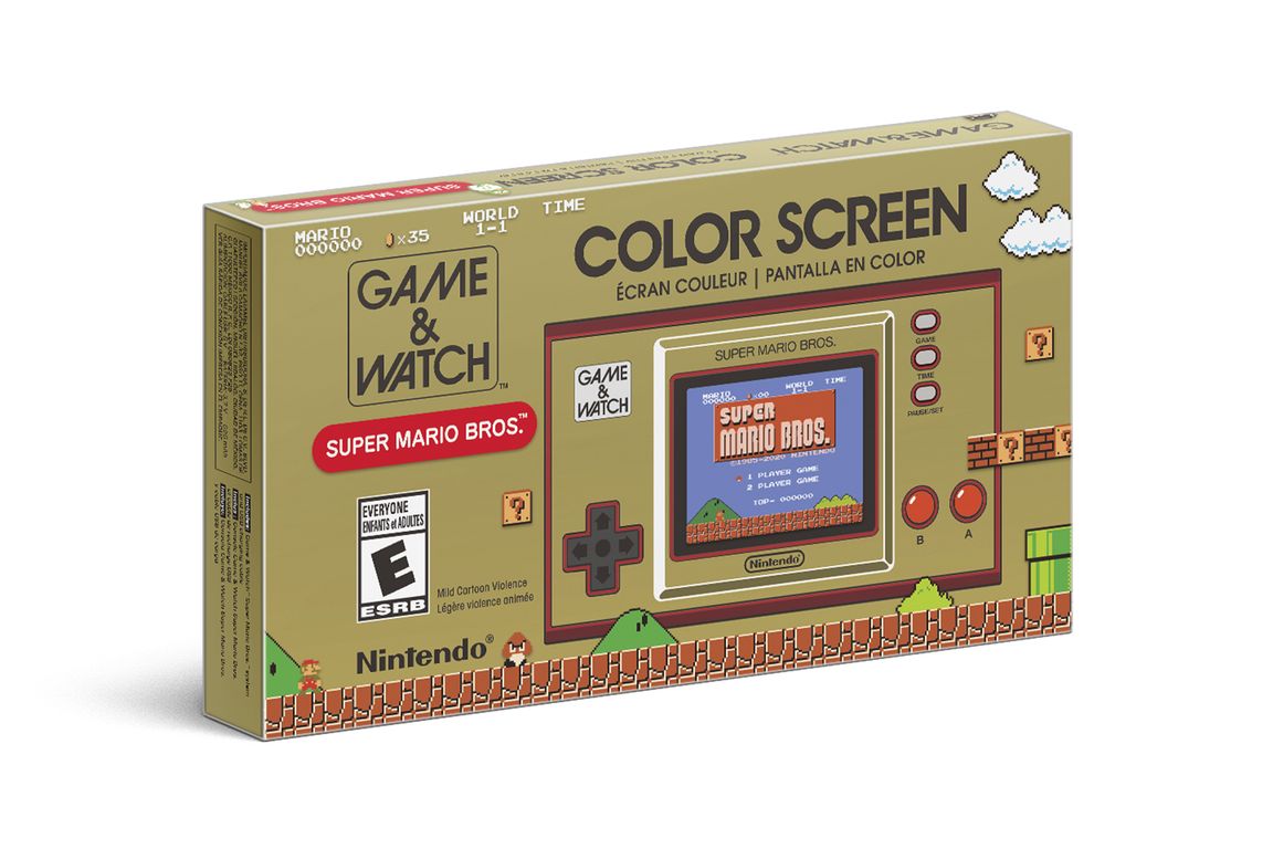 NINTENDO Consola Game Watch Super Mario Bros