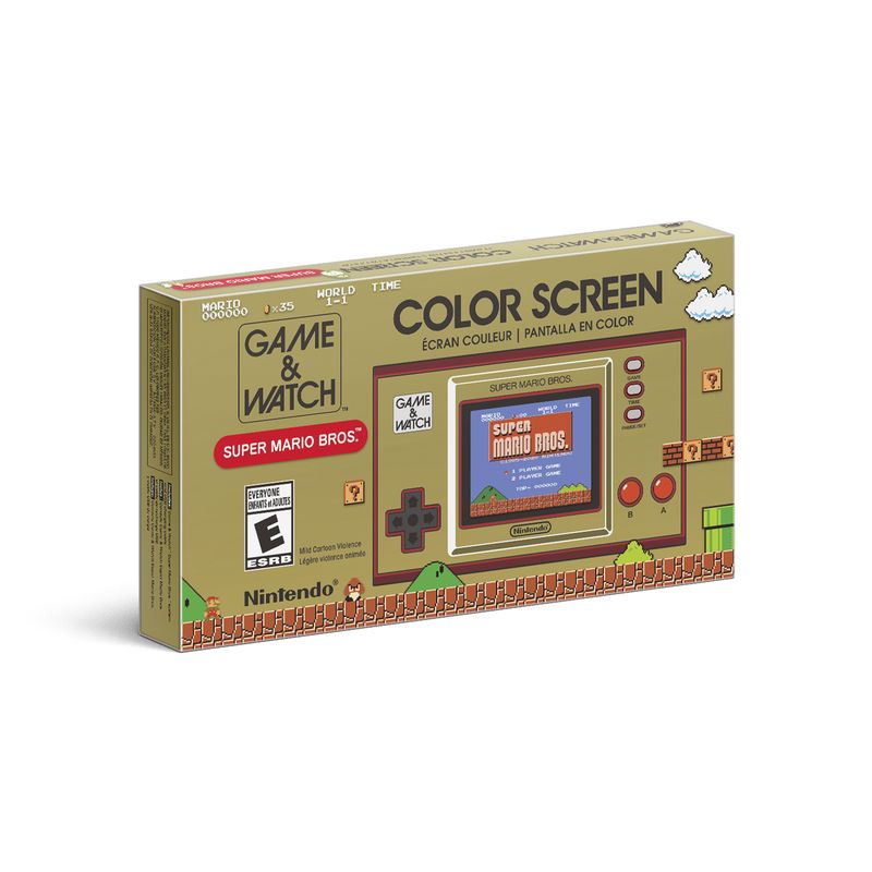 NINTENDO - Consola Nintendo Game Watch Super Mario Bros