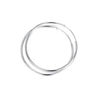 Aros De Plata 925 Argollas 30mm