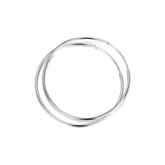 MABELITA - Aros De Plata 925 Argollas 30mm