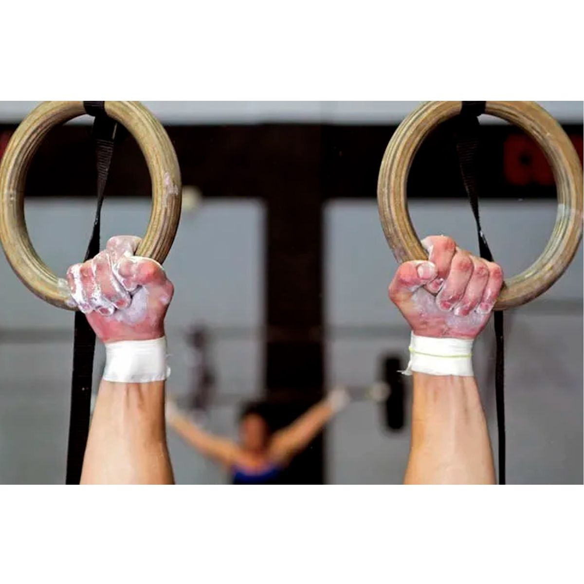 ATLETIS - Anillas De Madera Para Gimnasia