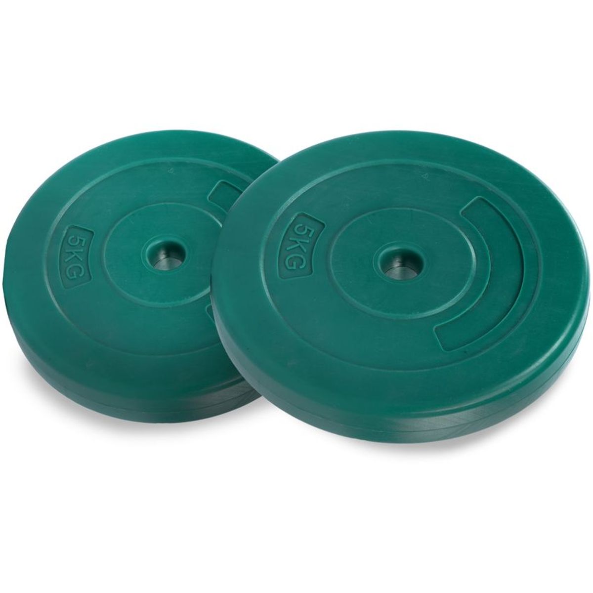 ATLETIS - Disco de Cemento 5 Kg para Barra PVC Verde