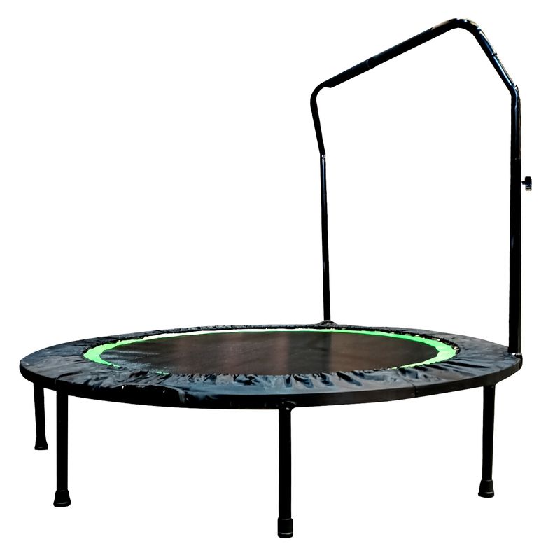 ATLETIS - Trampolín Home Fitness 1.2 m con Soporte