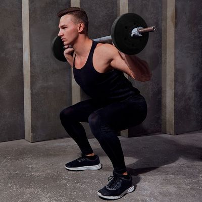 Imagen 2 del producto Disco de Cemento 5 Kg para Barra PVC Negro