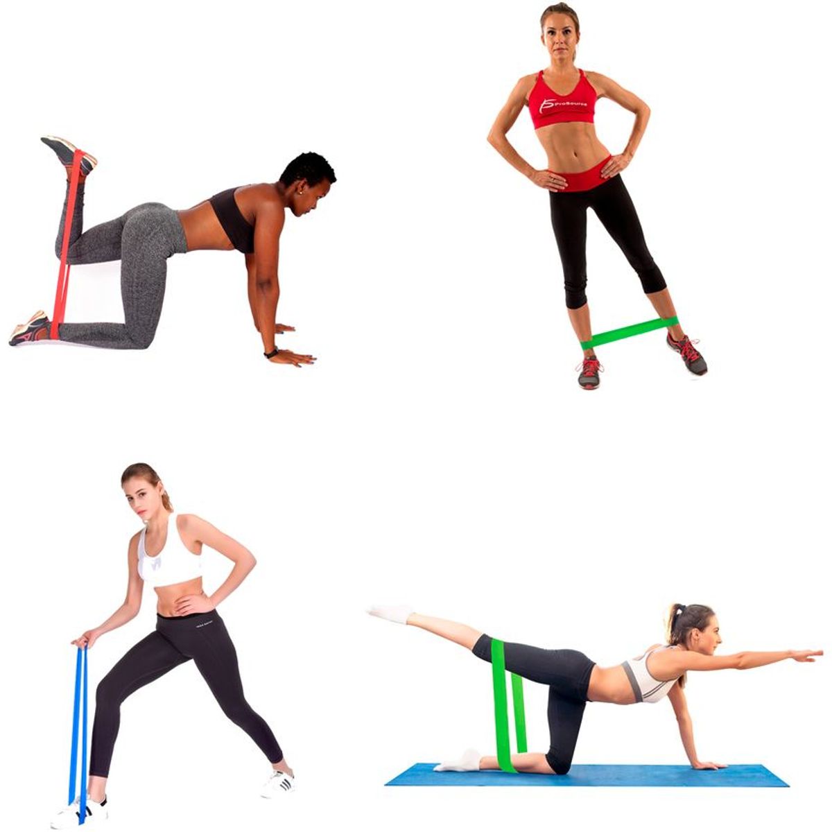 ATLETIS - Set de Bandas Elásticas de Entrenamiento Fitness