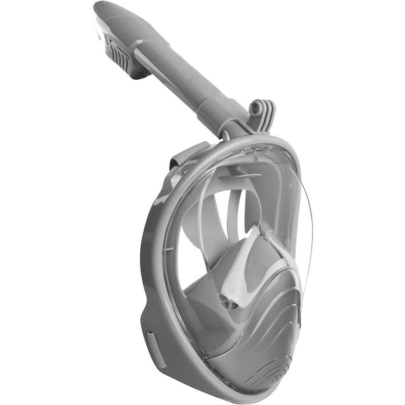 GENERICO - Máscara Snorkel Full Face L/XL soporte para cámara