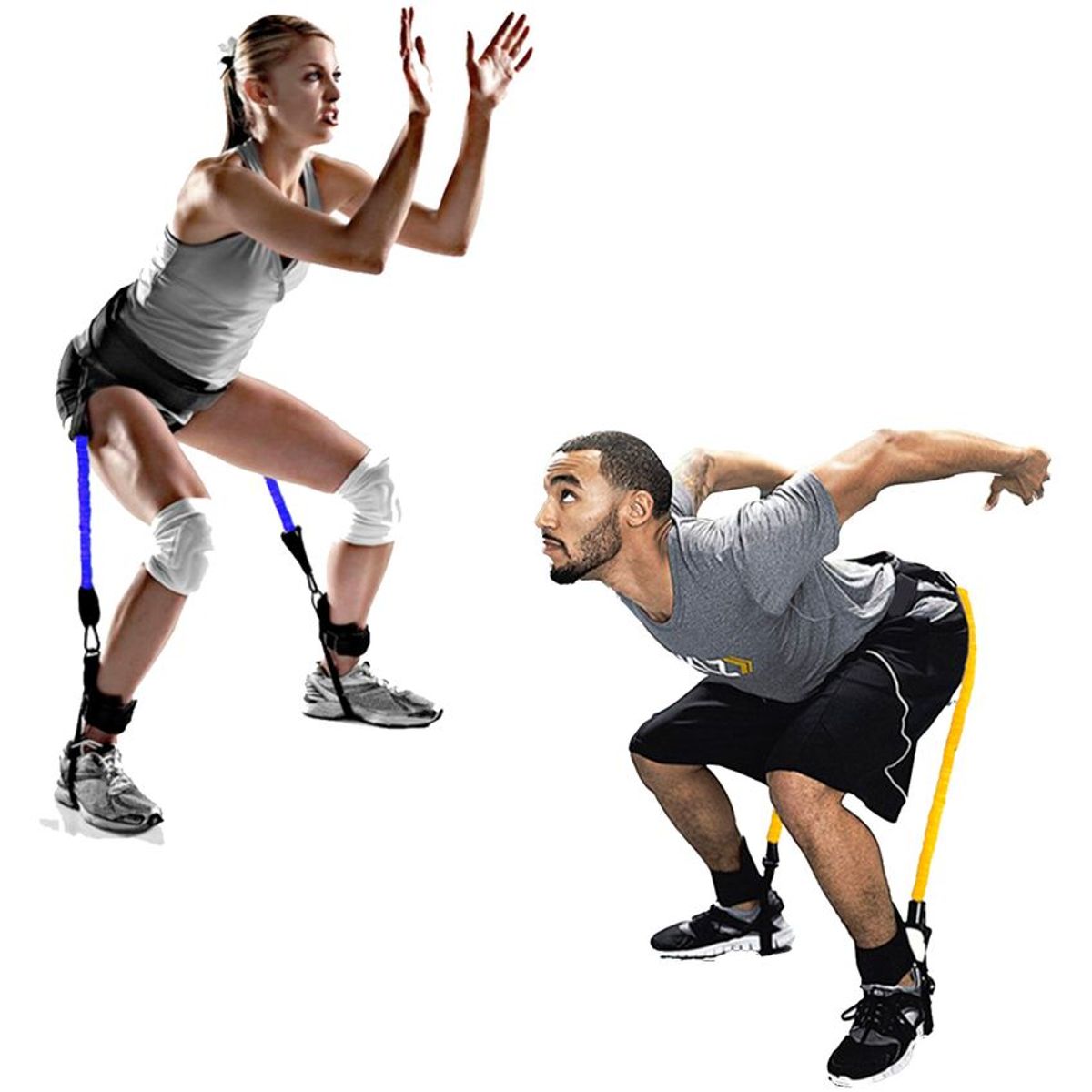 ATLETIS - Set De Entrenamiento De Saltos Y Resistencia Negro