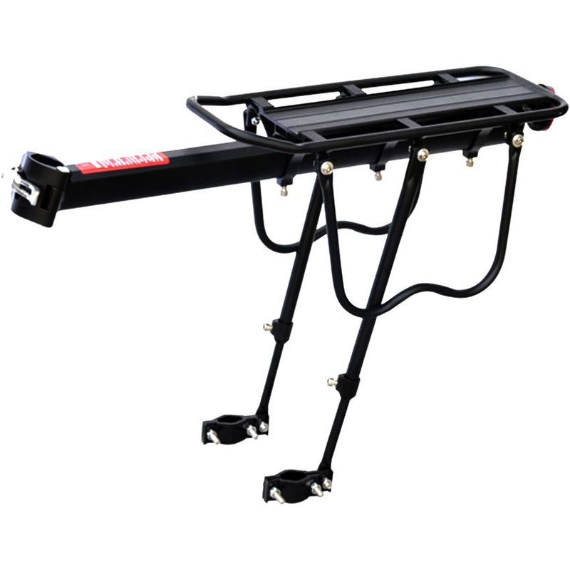 ATLETIS - Parrilla para Bicicletas Ciclismo Negro