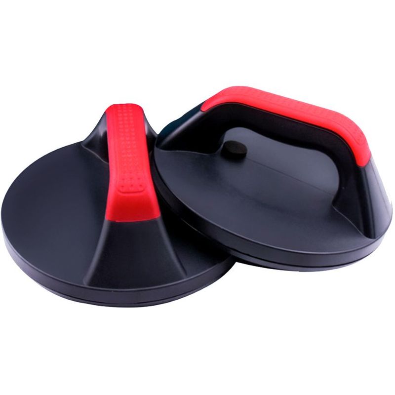 ATLETIS - Soporte para Push Up Flexiones Negro
