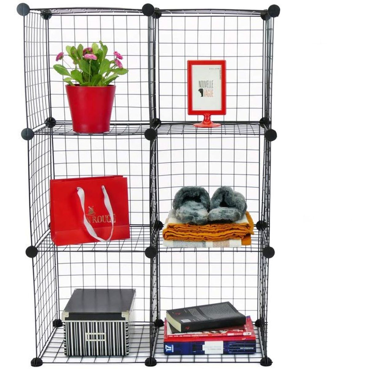 INSPIRACCI - Estante Metálico 6 Cubos…