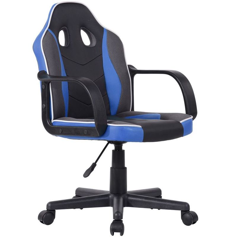 NOVAHUS - Silla Gamer Altura Ajustable Thunder Azul