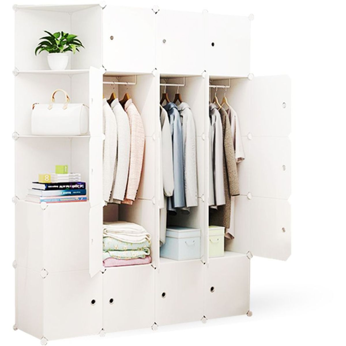 INSPIRACCI - CLOSET MODULAR 183x111x47 BLANCO