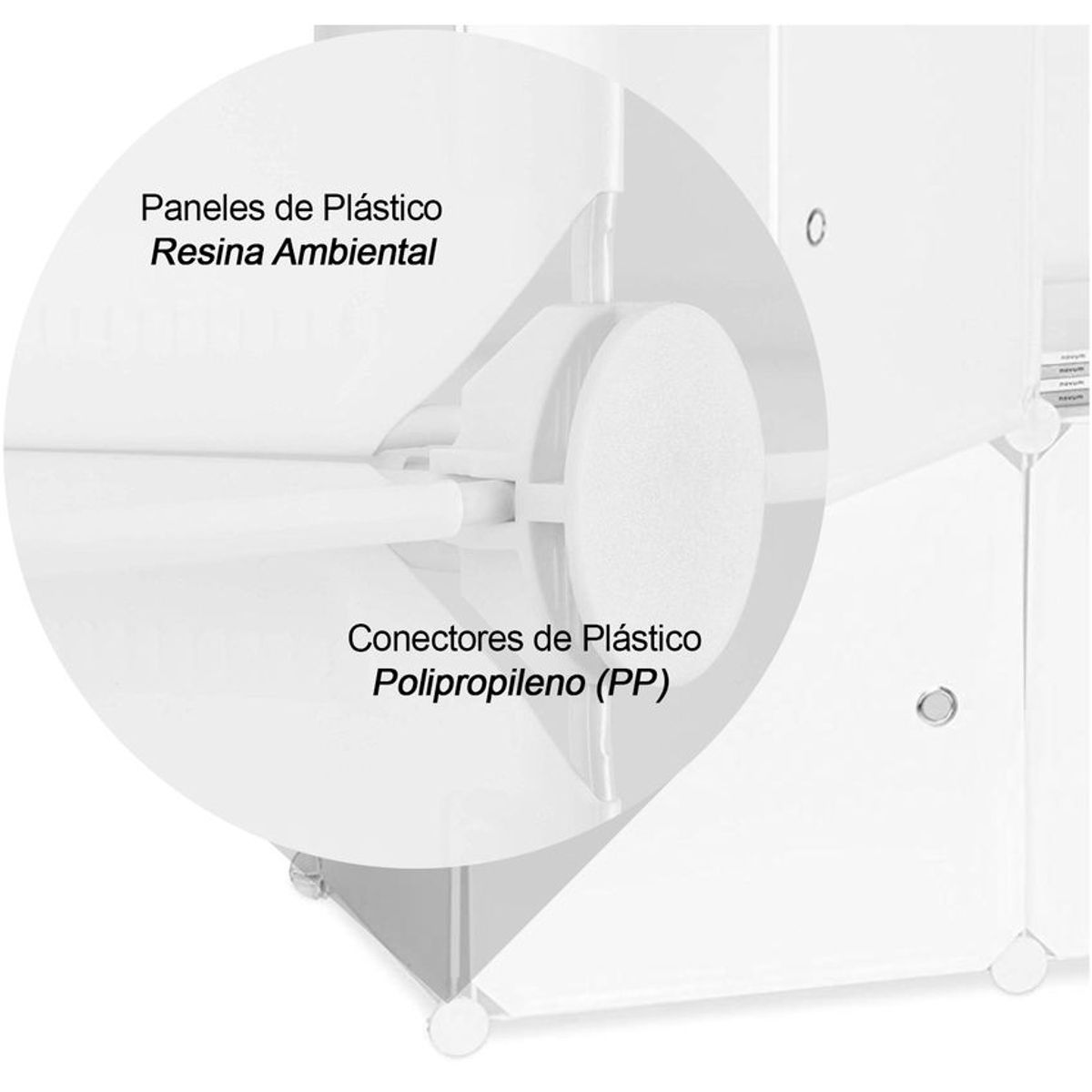 INSPIRACCI - CLOSET MODULAR 183x111x47 BLANCO