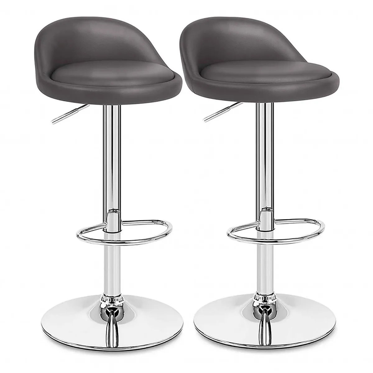 NOVAHUS - Pack 2 SILLA BAR ROUND Café