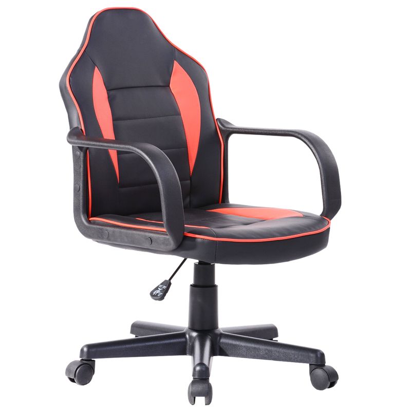 NOVAHUS - Silla Gamer Racer Ergonómica Escritorio - Rojo