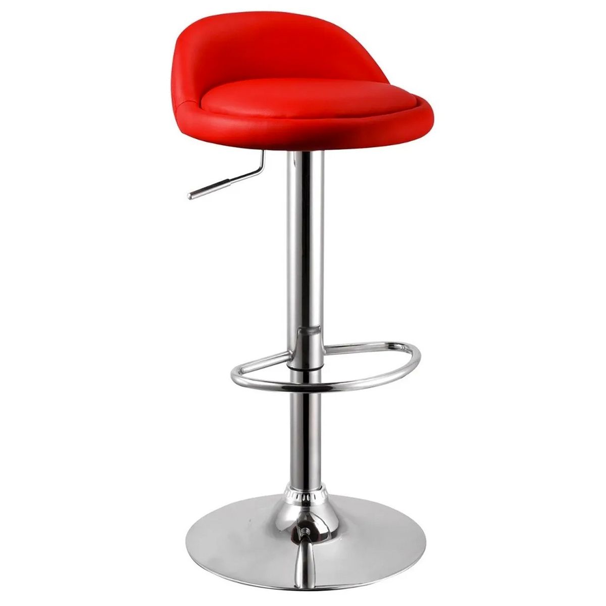 NOVAHUS - Pack 2 - Pisos de Bar Round Rojo