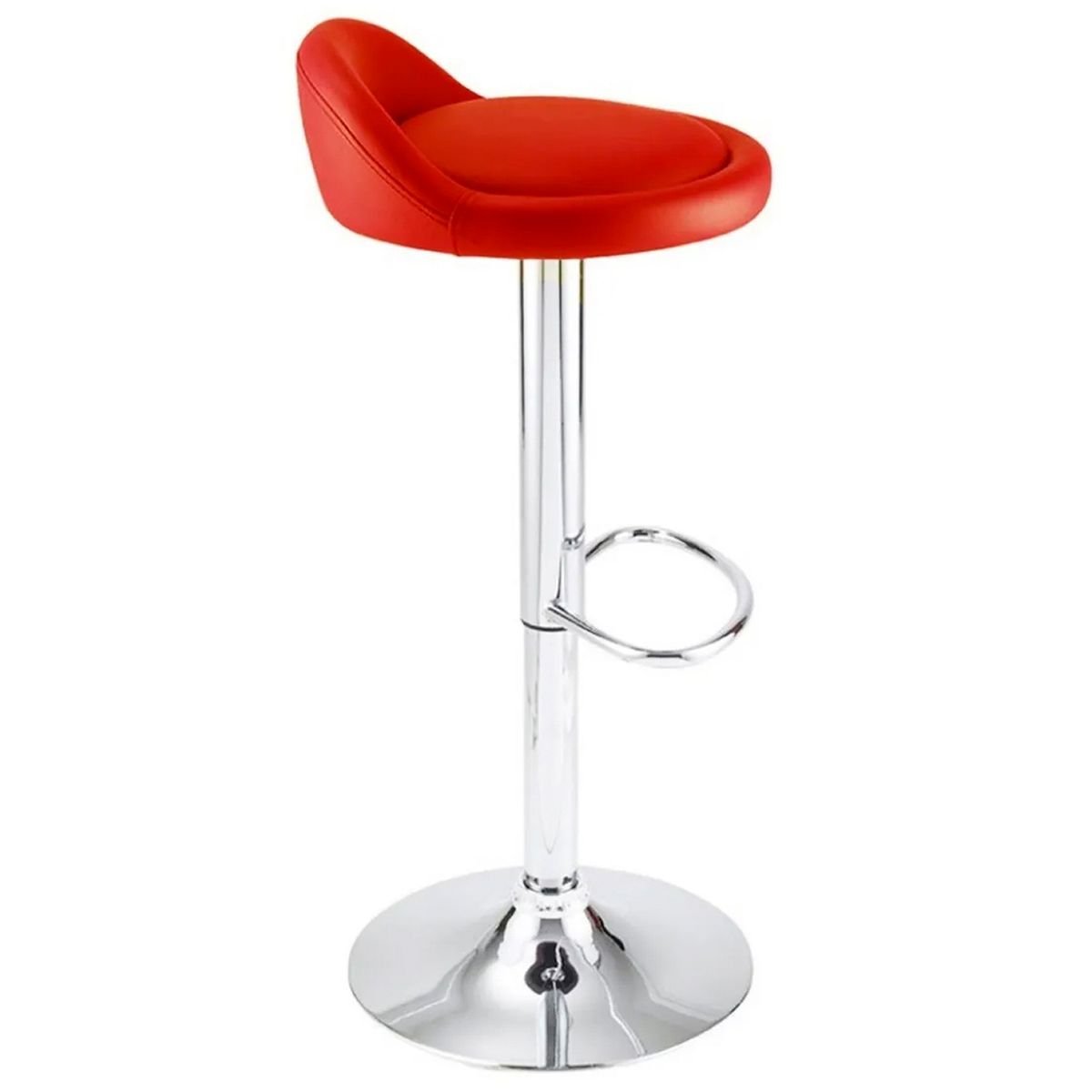 NOVAHUS - Pack 2 - Pisos de Bar Round Rojo