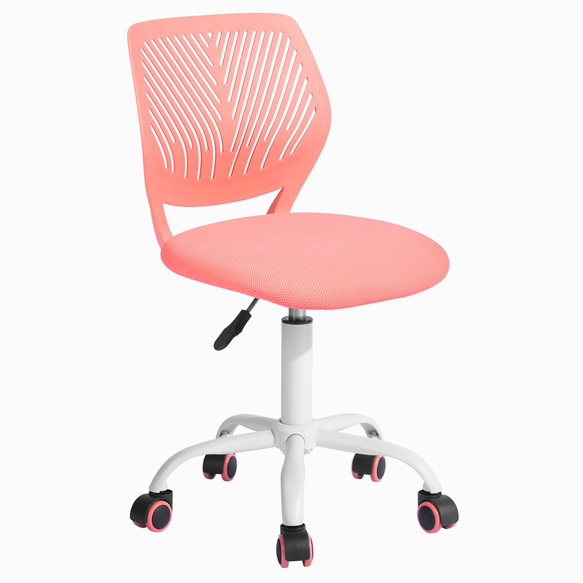NOVAHUS - Silla Práctica Escritorio Altura Regulable Rosa