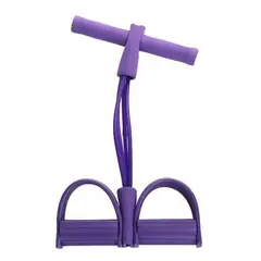 CRUSEC - Ligas de Resistencia Piernas con Bandas Elasticas Violeta
