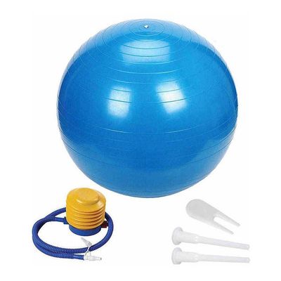 Imagen 2 del producto Pelota Balon Yoga 75 Cm Pilates Con Inflador Rosa