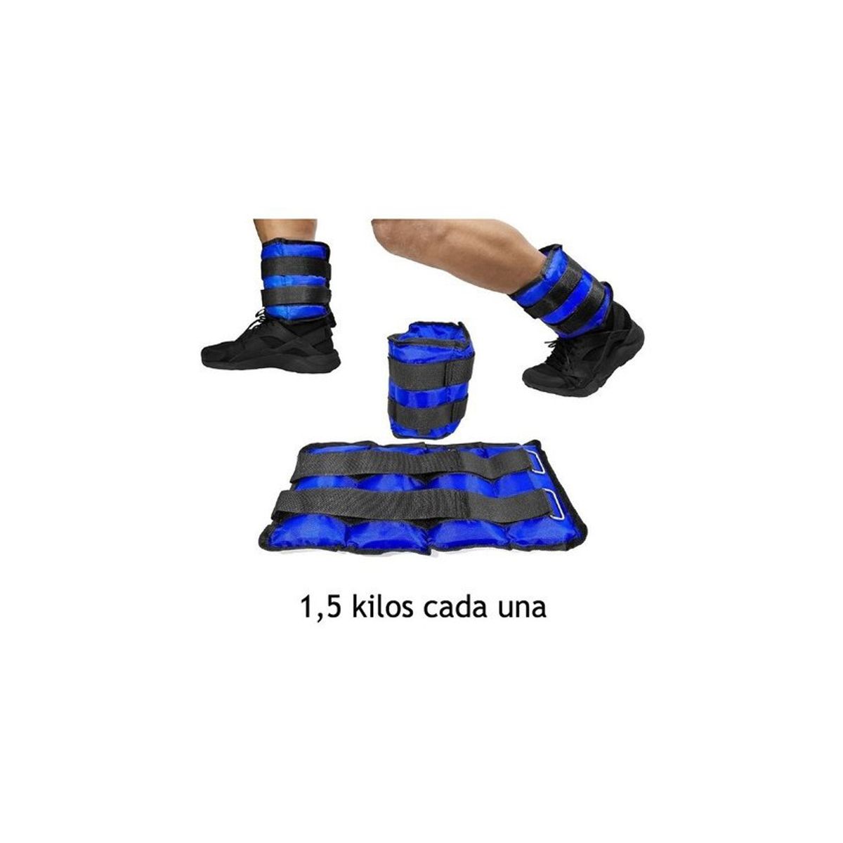 CRUSEC - Pesas Tobilleras / Muñequeras 3 Kg