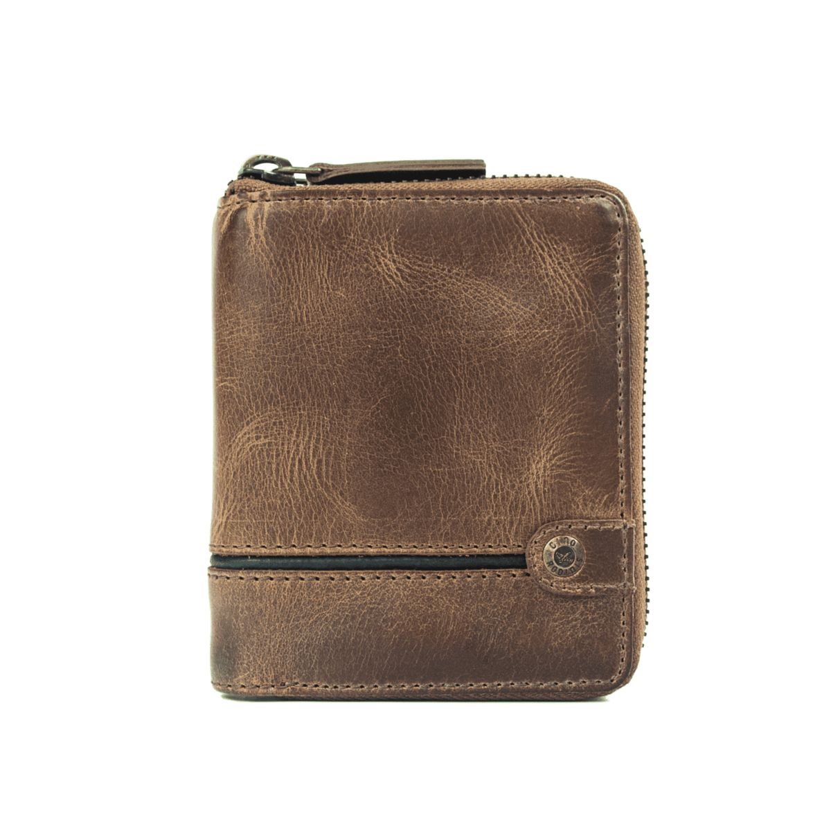 GINO RODINIS - Billetera Texas 1160 Camel/Marrón Gino Rodinis