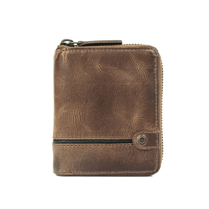 GINO RODINIS - Billetera Texas 1160 Camel/Marrón Gino Rodinis