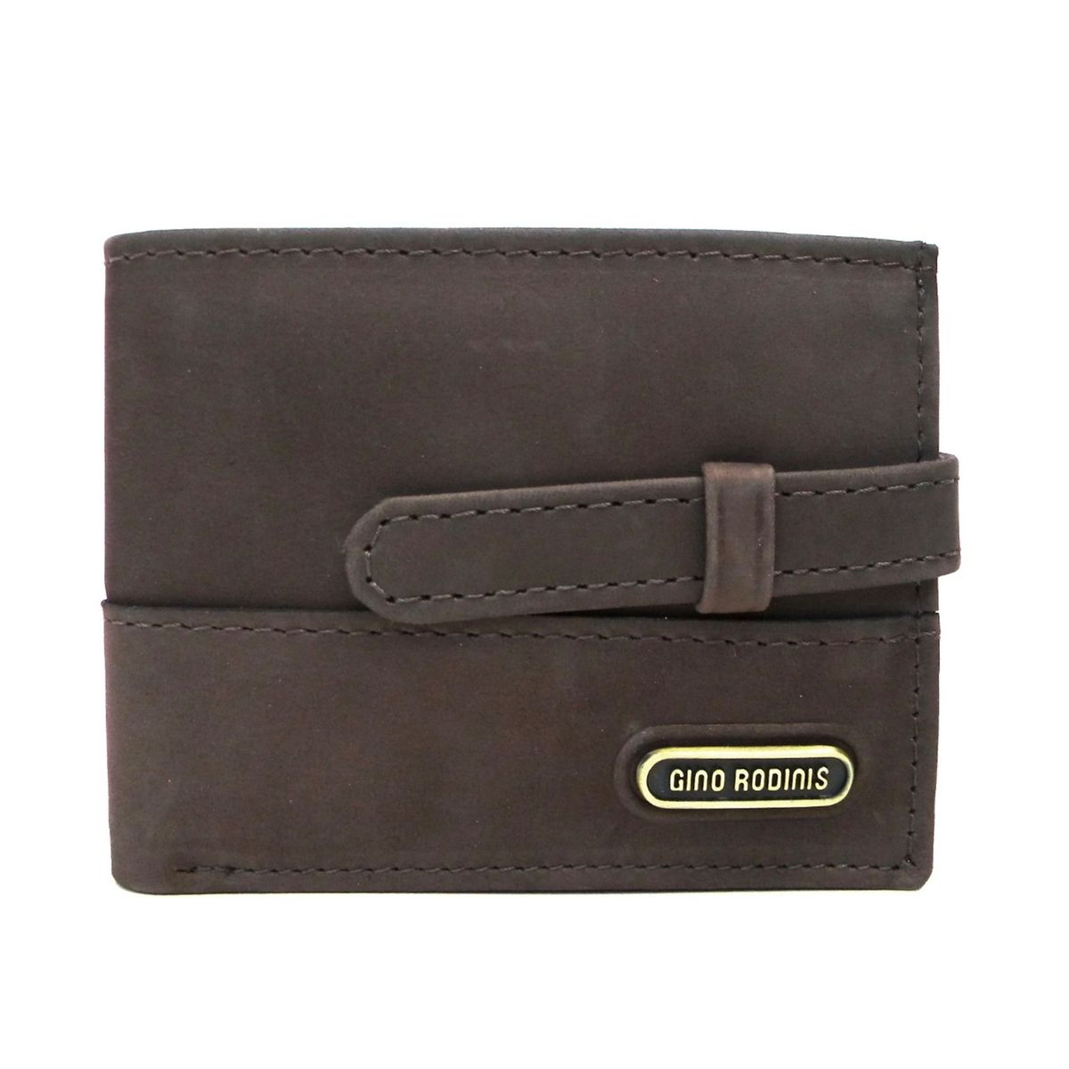 GINO RODINIS - Billetera Hombre Graso 105 Cf Cafe Gino Rodinis